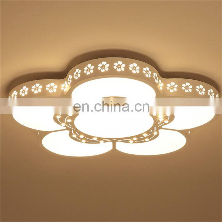 Bedroom lights romantic ceiling lighting flowers creative wedding room
