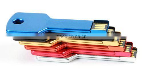 aluminium usb flash memory with a key ring