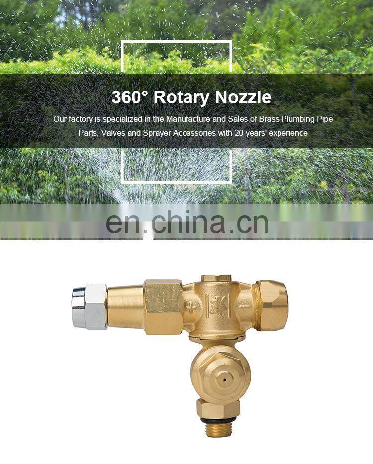 Agriculture brass orchard sprayer nozzle