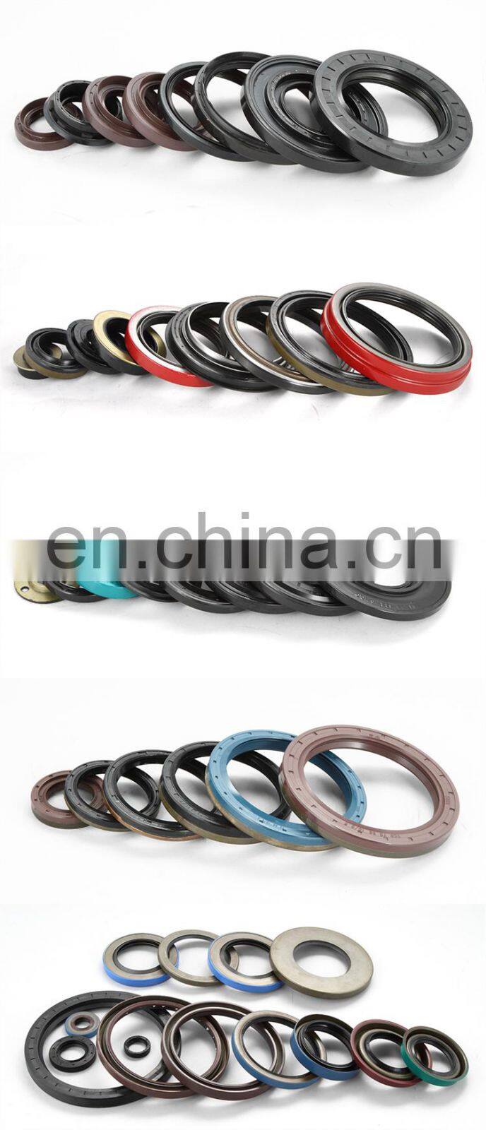 Customized Oil Seal Manufacturers Shaft Seal Types NBR FKM Power Steering Rubber Skeleton Oil Seal Factory