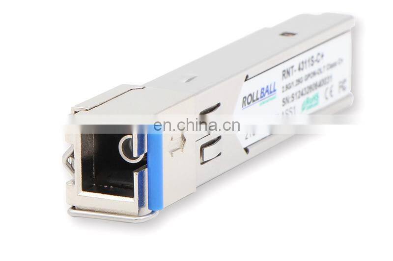 1.25Gbps 1000BASE-PX20 1490/1310nm GEPON OLT SFP Class B+