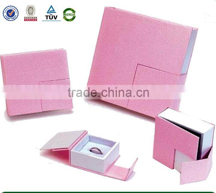 Customized handamde jfancy paper box for jewelry