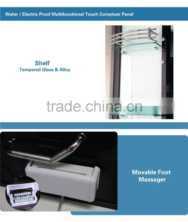 China Wholesaler Multifunction Luxury Bathroom Furniture Shape Shower Steam Room Cabin K-7010