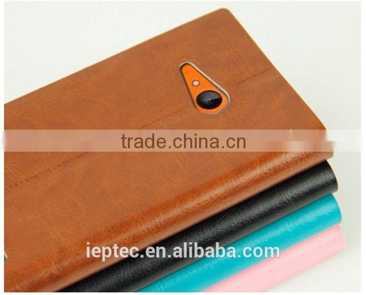 2016 MOFi Case Cover for Nokia Lumia 730 735, Mobile Phone Leather Flip Cover for Nokia Lumia 735 Back Case