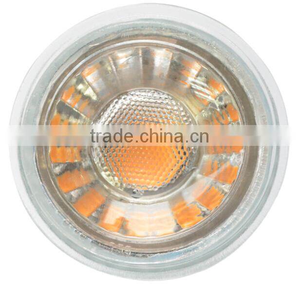 Low price Glass material COB led spotlight GU10