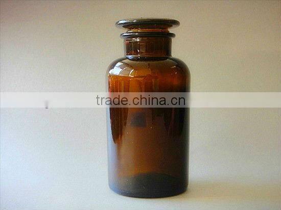 black glass wide mouth reagent bottles for laboratory