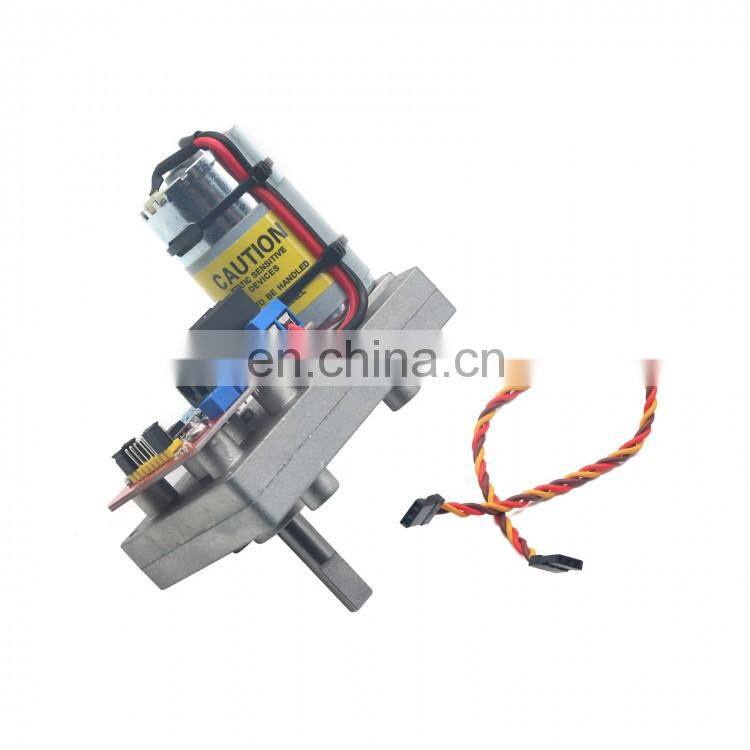 DC12V 24V 380kg.cm Steel Gear High Torque Servo for Robot Mechanical Arm