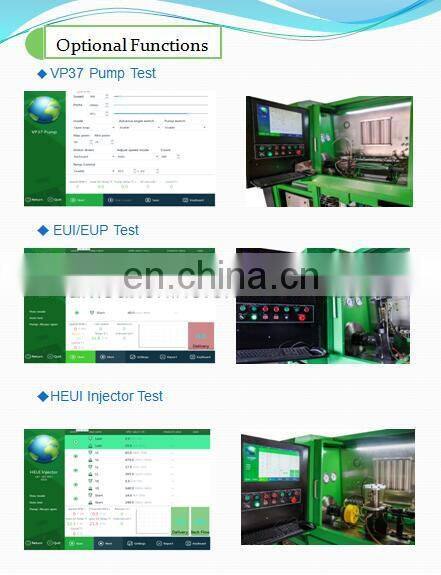 High pressure common rail test bench CRS-728C for injector and pump