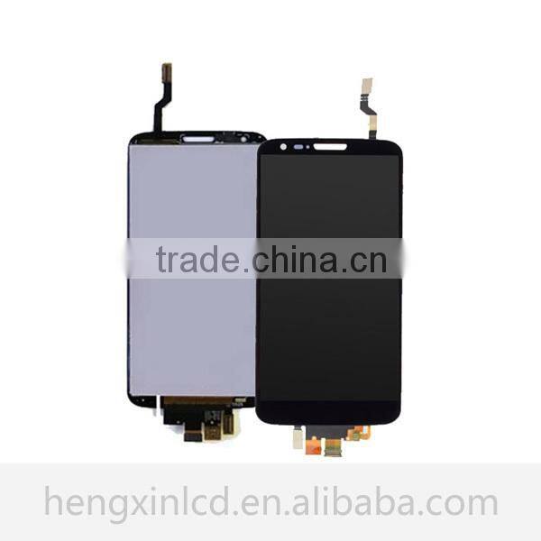 Wholesale LCD Screen Full Assembly For LG G2, For LG G2 LCD And Touch Screen Digitizer With Middle Frame