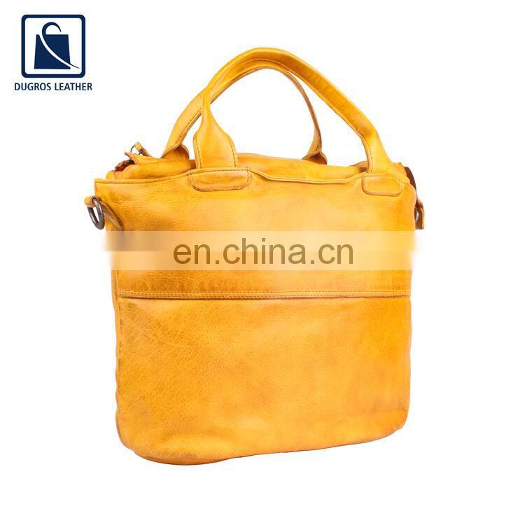 Leading Supplier of Anthracite Fitting Cotton Lining Material Women Genuine Leather Shopper Bag at Wholesale Price
