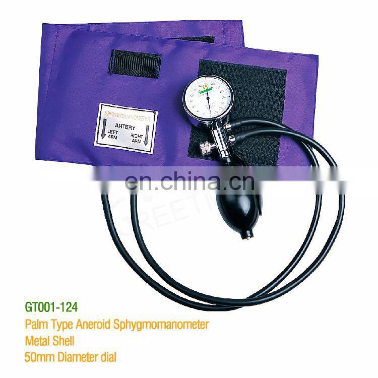 Portable best manual bp machine aneroid sphygmomanometer for hospital home use