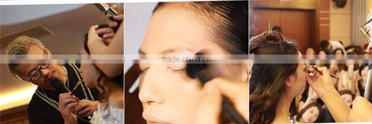 Wooden handle eye use eye shadow brush lip brush