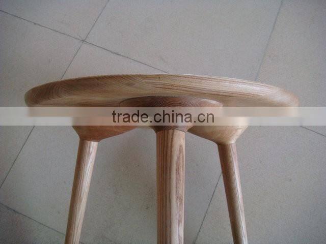 Hot sale Ash wood chinese style three legs side table