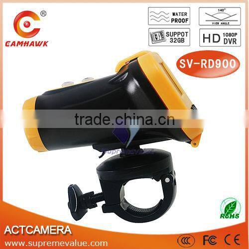 20 Meters Waterproof Shock-Resistant Sport Camera