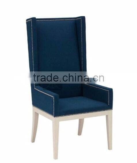 DC-169 High Wing Back Fabric Chair Elegant Design