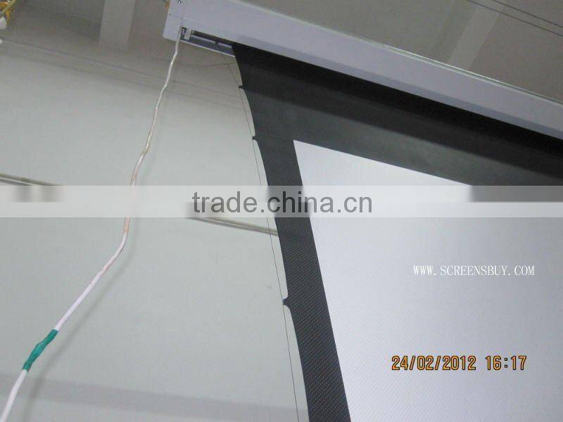 Wedding ceremony motorized screen