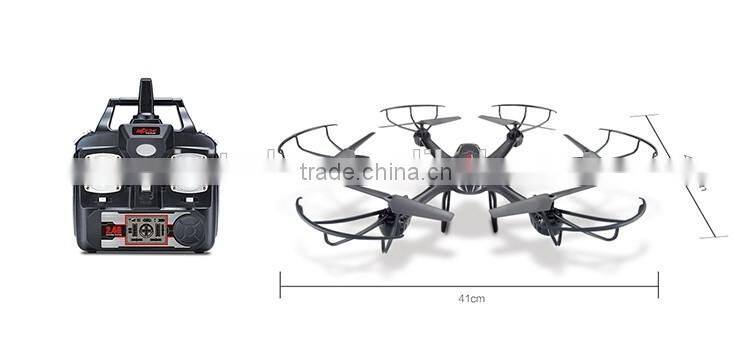 Minitudou helicopter 2.4G Quadcopter New Barometer Height MJX X601H Professional Drone With HD Camera