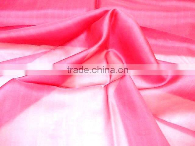 Indian silk organza fabric, 100% silk, platinium