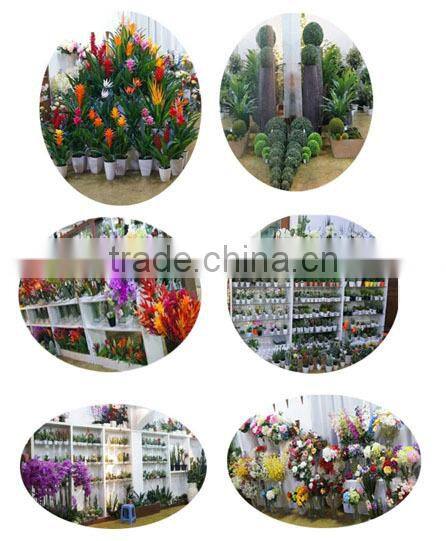 High quality handmade fabric cheap artificial Irish flower spring flower wholesale
