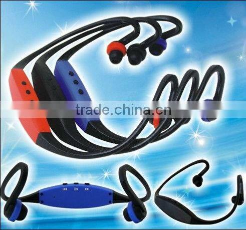 Newest Stylish Stereo Sport MP3 Player Wireless Headsets