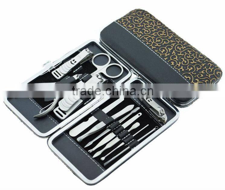 Nail Care 12 Piece Cutter Set Cuticle Clipper Manicure Pedicure Kit