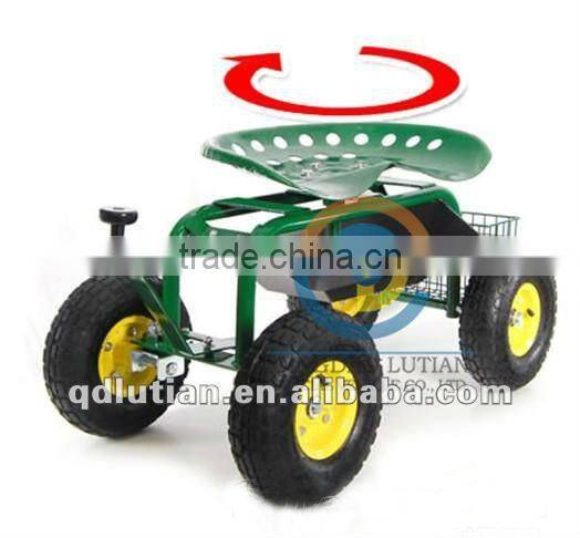 garden cart with seat