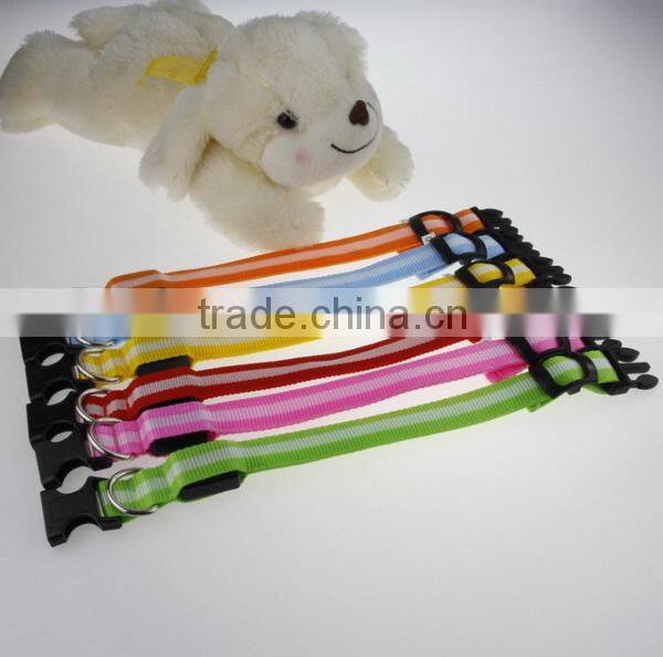 Pet Product Manufacturer Lighted Flashing 6 Led Pet Dog Safety Leash With Reflective Tape