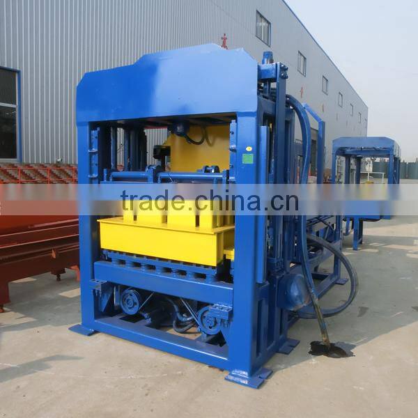 QT4-15 eco-friendly cement hollow block making machines price with high out-put