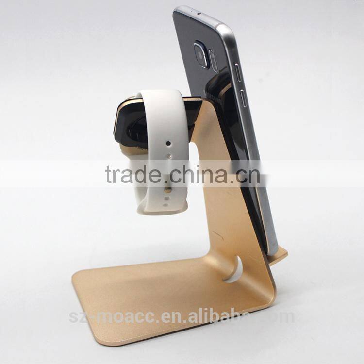 2015 new products for apple watch charging stand, Aluminum stand for apple watch