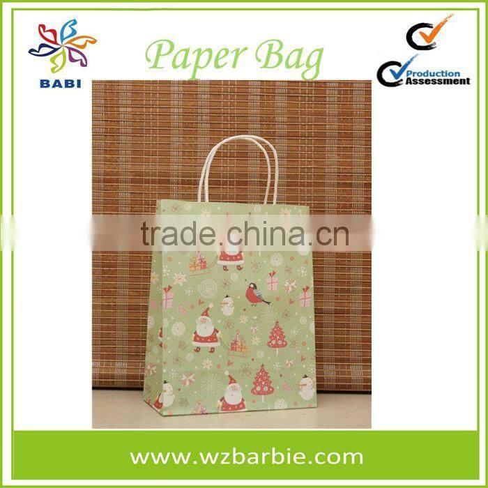Promotion High Quality Shopping Paper Bag For Christmas