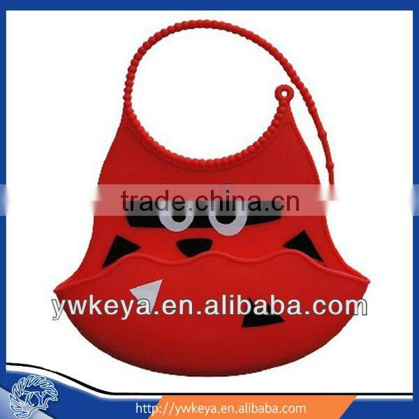 latest design washable silicone baby bibs wholesale