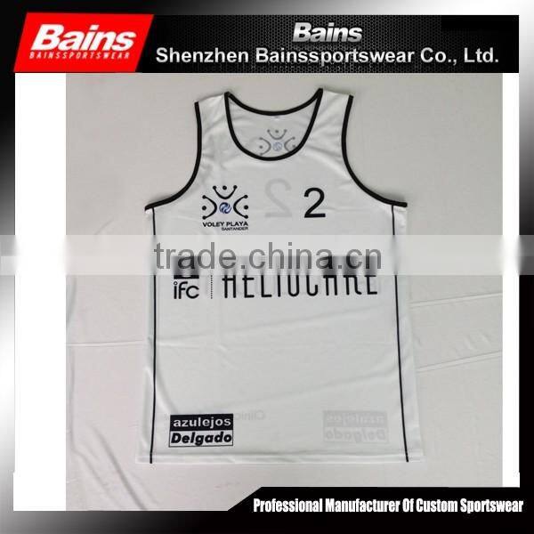 Polyester/spandex wholesale running singlet custom design