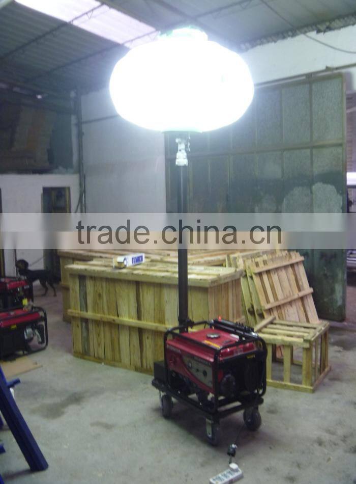 telescopic mast light/lighter tower mounted on small car skype:sunnylh3