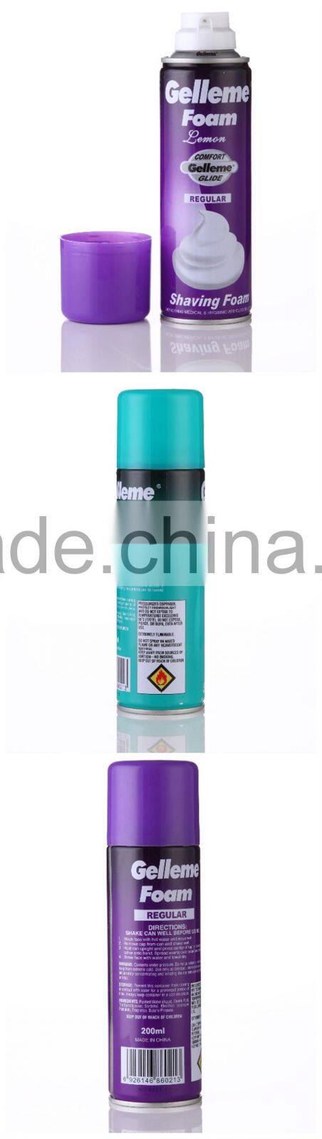 aerosol shaving foam