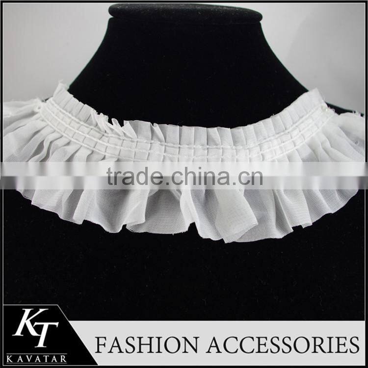 Good Apparel Lace Trim Collar for Proccessing