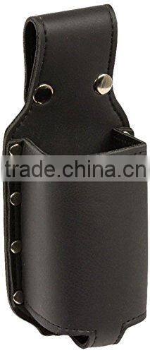 New Arrival Fashion International Handmade Black Leather Beer Bottle Holster