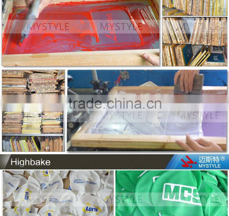 Good quality silicone waterproof oem swimming caps