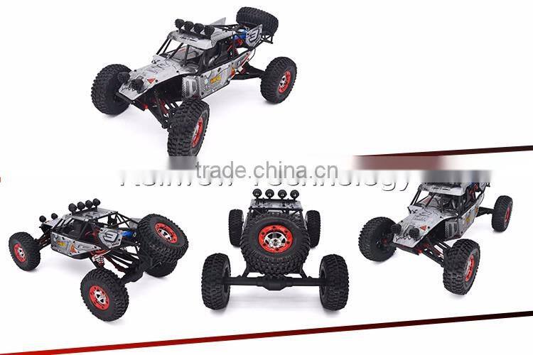 1/12 scale electric rc vehicle high speed racing car with 4WD 2.4G