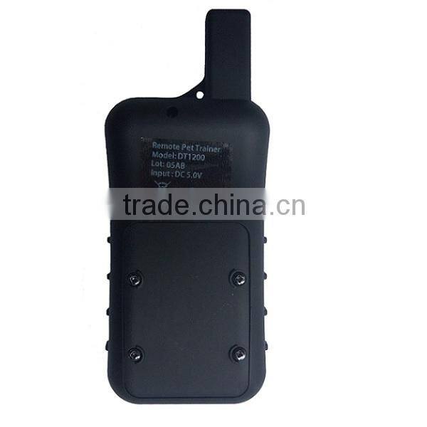 1200 meter rechargeable and waterproof multi-dog training system for 3 dogs