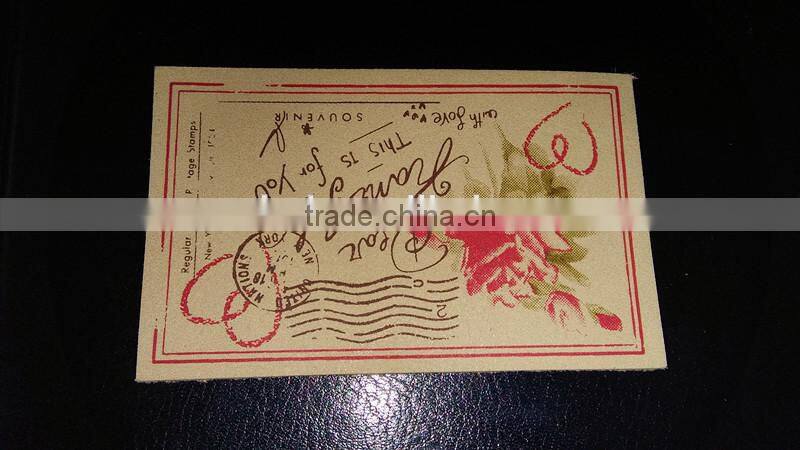 Customer Printed Debossed Leather Patch with Factory Price