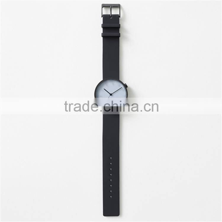 Newest design pvd black stainless steel case sapphire glass alabaster dial japanese wrist watch brands