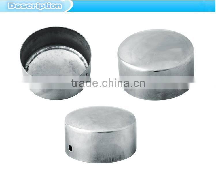 316l stainless steel end caps steel tubing end cap steel dome end caps
