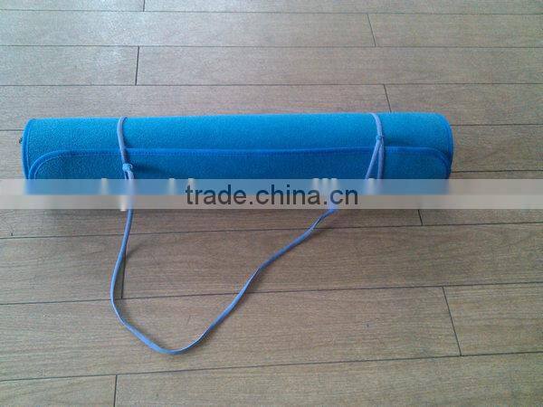 customer designed Yoga Mat with fabric