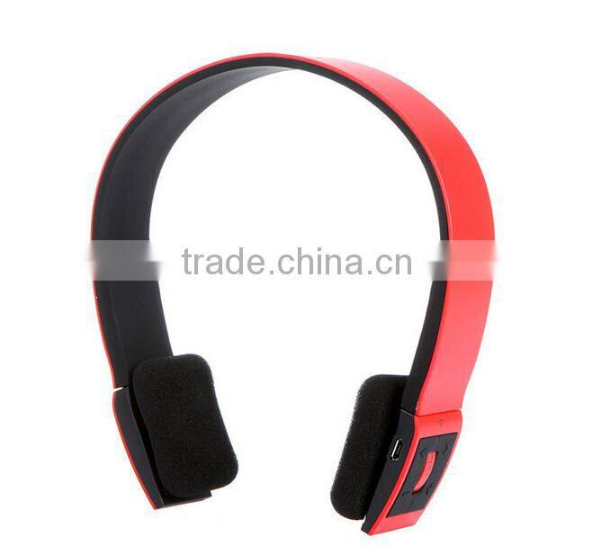 Hot selling wireless micro smart headphones with bluetooth for apple and laptop/ and mobile phone