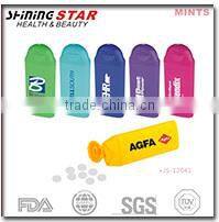 new design pepper Mints 170 pcs made by mark tin box up open