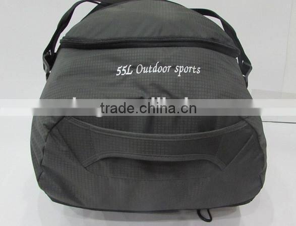100% waterproof 55L duffel bag