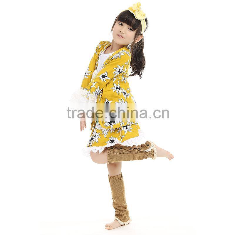 children girls crochet kniting leg warmers with buttons