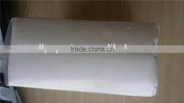 1/6 tall fold white print napkins