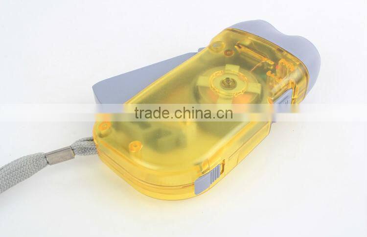 Goread hand crack dynamo flashlight