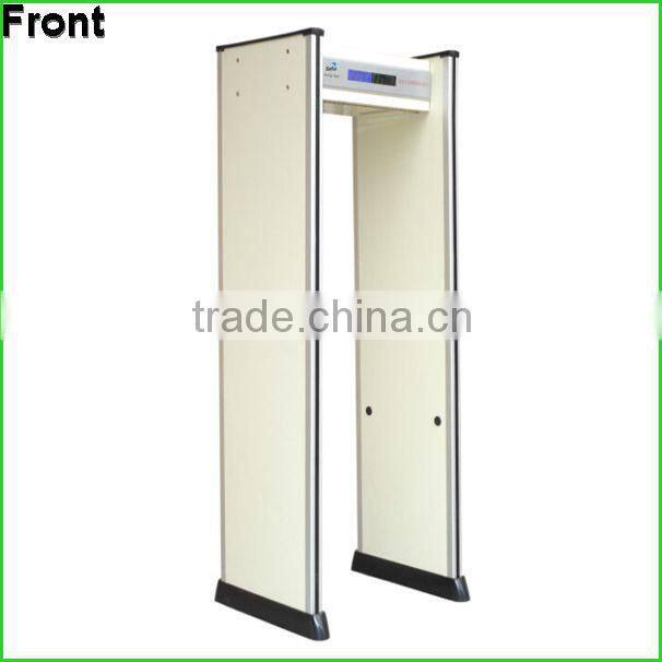 Durable structure IP55 waterproof walk through metal detector/metal detector entrance door